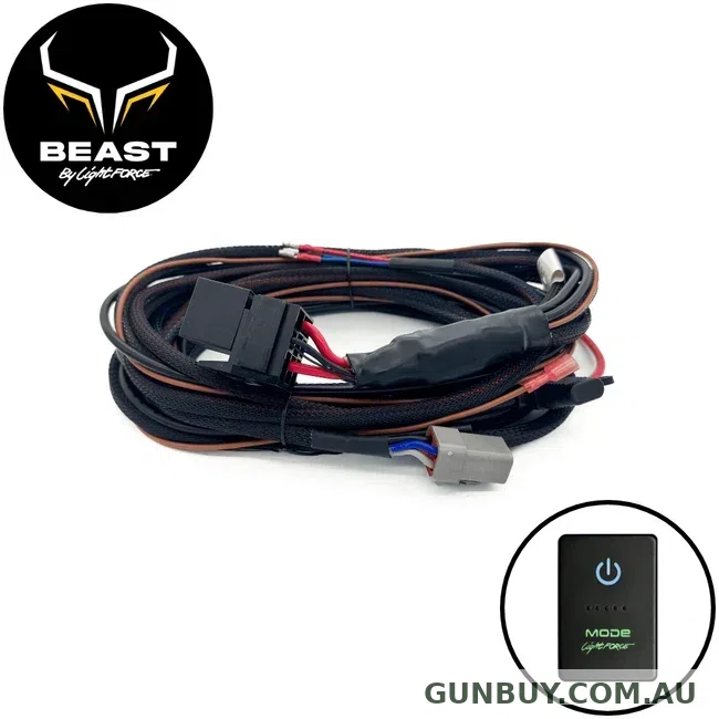 LIGHTFORCE BEAST Driving Light Universal Wiring Harness - 12V