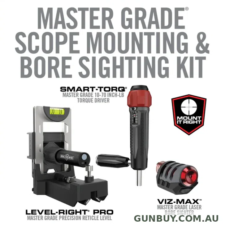 Real Avid Master Grade Scope Mounting & Bore Sighting Kit