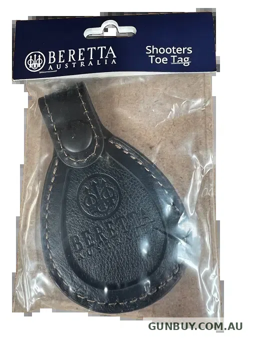 Beretta Leather Toe Tag