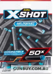 Zuru Xshot Air Pocket Refill Dart 50 Pack