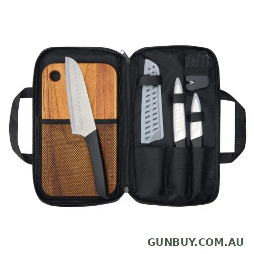 Cheftech 5 Piece Outdoor Cooking Set