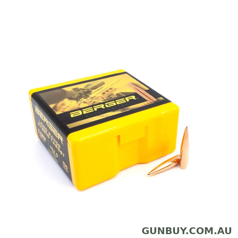 Berger 153.5gr Long Range Hybrid Target Projectiles 100pk