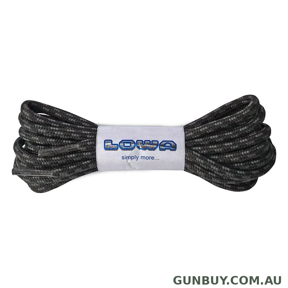 LOWA Laces ATC - Black/Grey (150cm)
