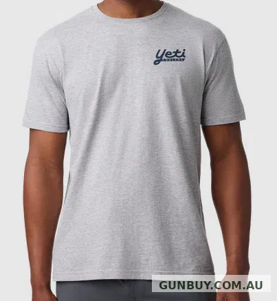 Yeti Mens Coolers Stronger Tee Heather Gray