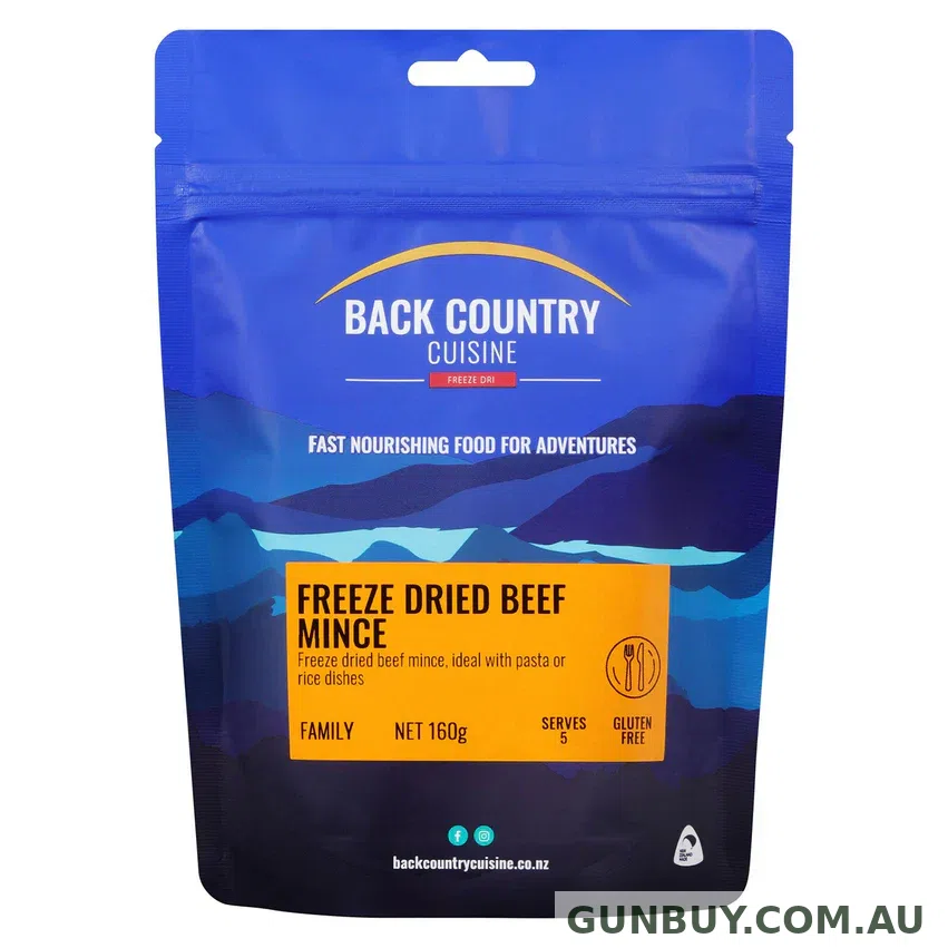 Back Country Cuisine Beef Mince (Family Serve)