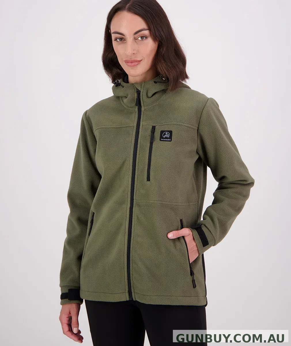 Swanndri Womens High Rock Stormshield Jacket Forest