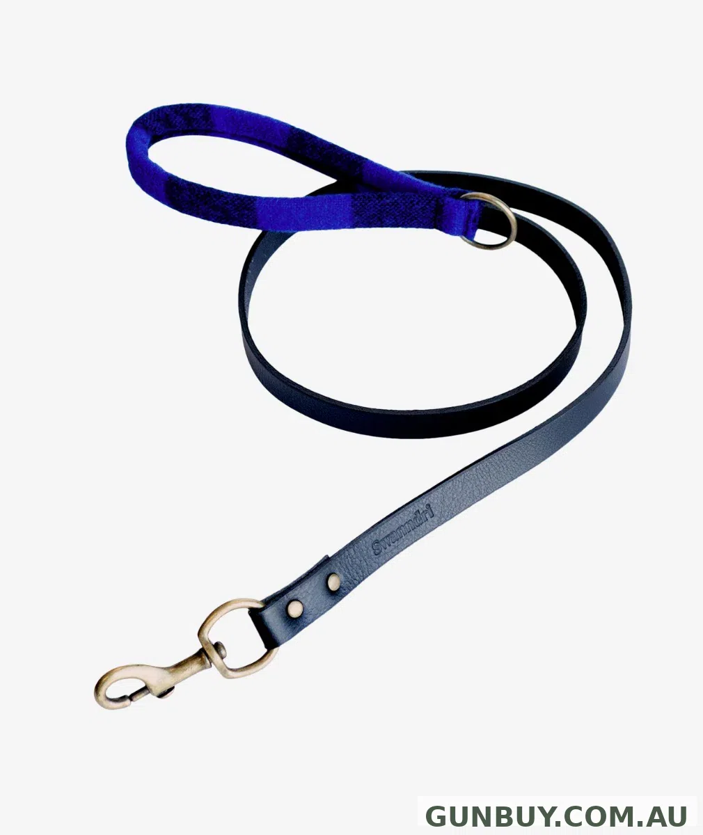 Swanndri Collingwood Leather Dog Lead