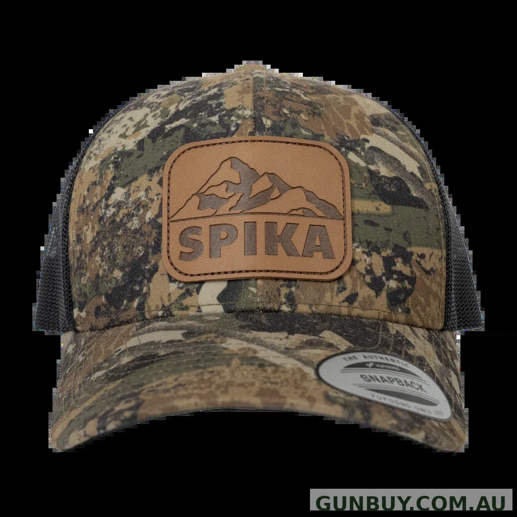Spika Patch Trucker Cap Mountain Camo/Black