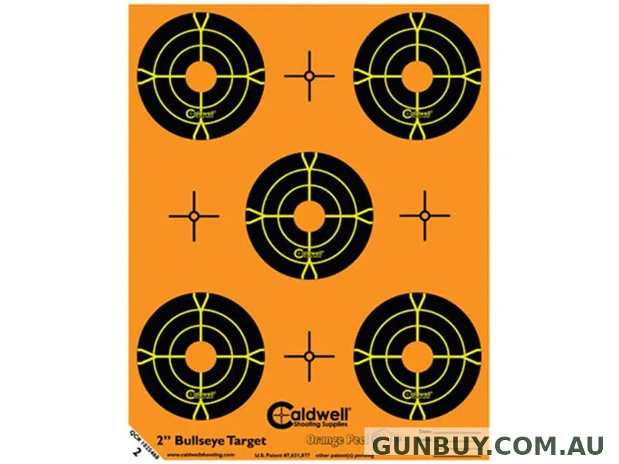 Caldwell Orange 2" Peel Sight-In Targets | 686444 (10 Pack)