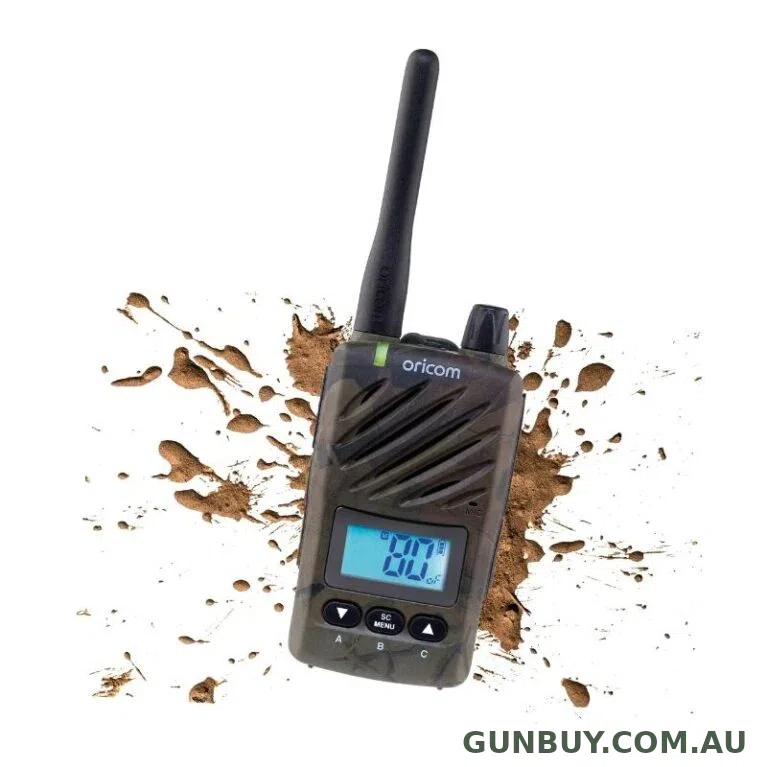 Oricom UHF CB Radio 5W waterproof camo