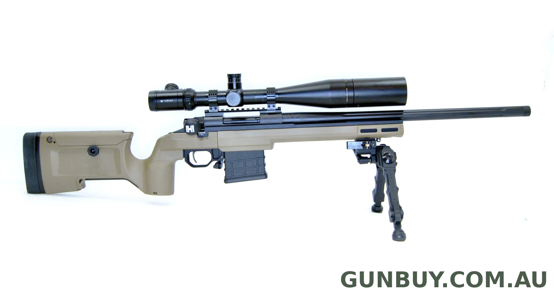 Howa 1500 Fluted HB .223 in KRG Chassis