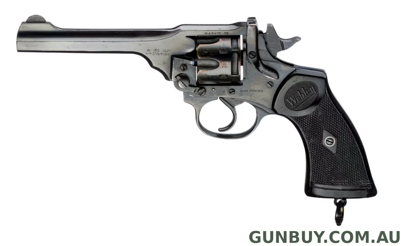 Webley WW2 Mk IV .38/200 ‘War Finish’