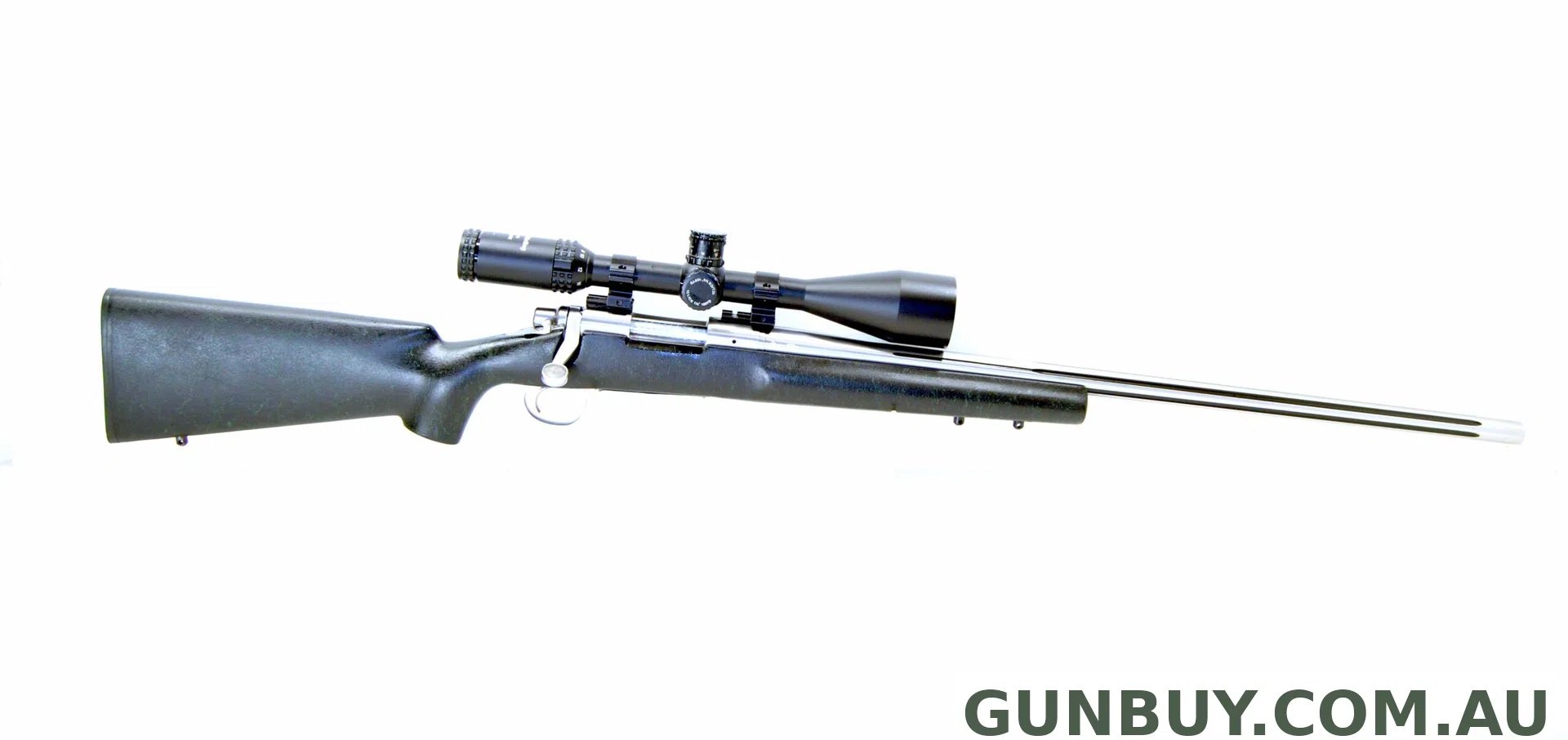 Remington 700 Stainless Varmint Fluted