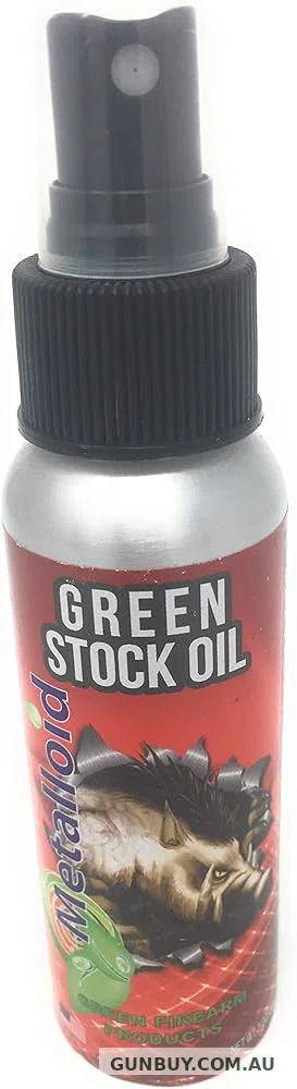 THE ADELAIDE GUN SHOP PTY LTD METALLOID GREEN STOCK OIL - 56gm