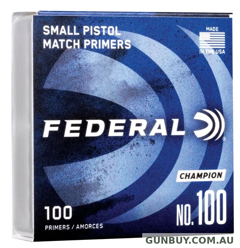 FEDERAL PRIMER 100 SMALL PISTOL (1000PK)