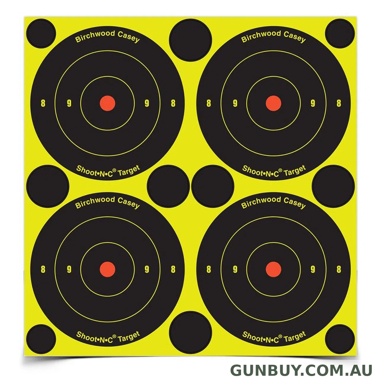 Birchwood Casey Shoot-N-C 3" Bullseye Target 12pk