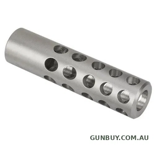 Tikka Muzzle Brake Slim Stainless 14x1 D16.5 - 30 Cal