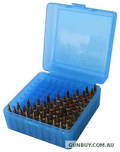 MTM 100RD AMMO BOX DELUXE RIFLE MED 308