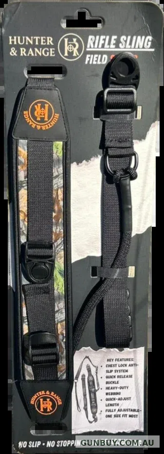 Hunter & Range Field Series Sling - Black / Camo