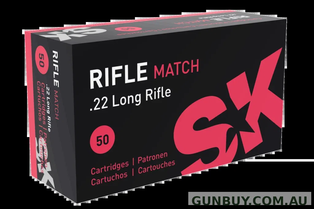 SK 40GR RIFLE MATCH 1073FPS (500PK)