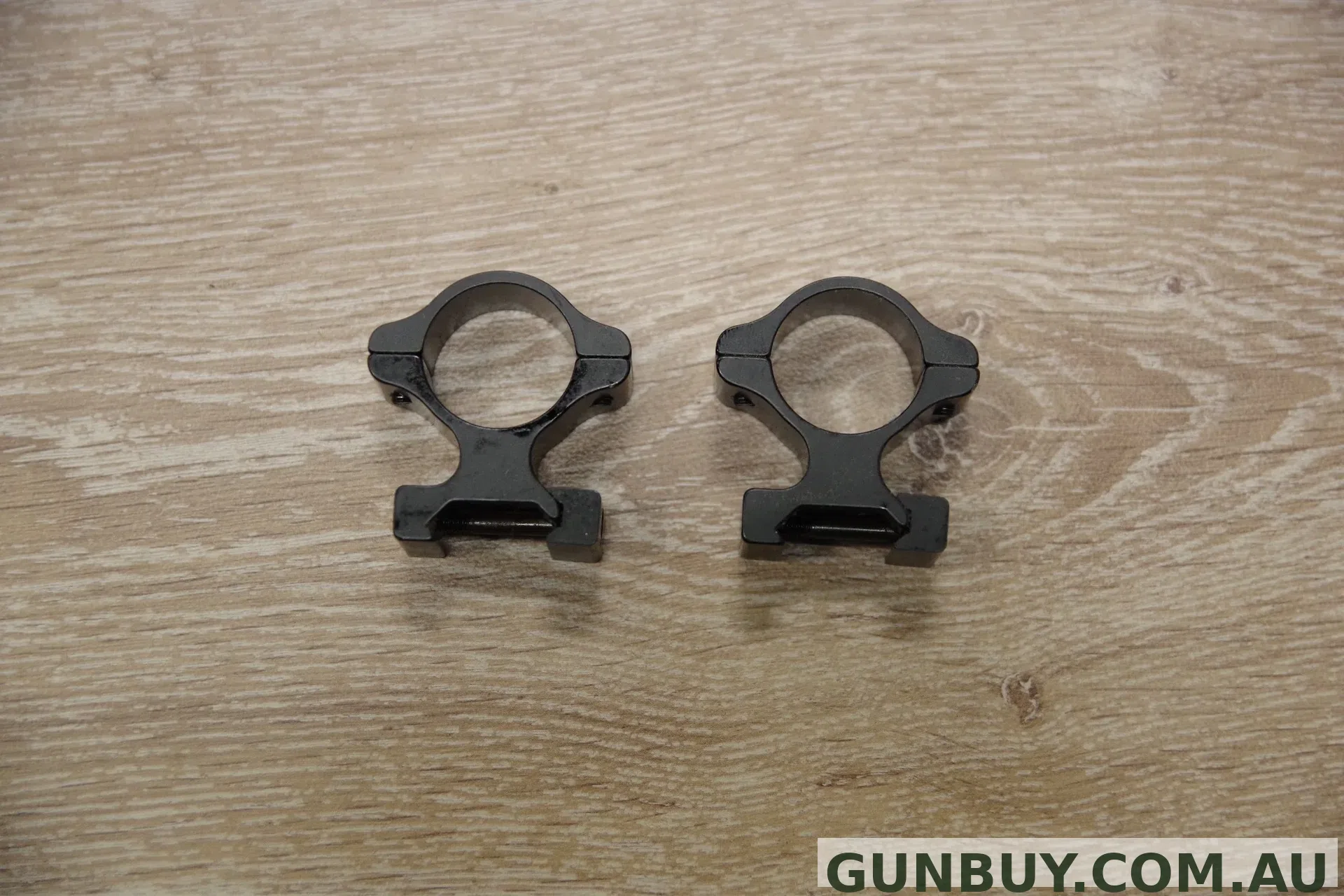 THE ADELAIDE GUN SHOP PTY LTD S/H LEUPOLD RIFLEMAN 1" (25mm) HIGH RINGS TO SUIT WEAVER / PICCATINNY
