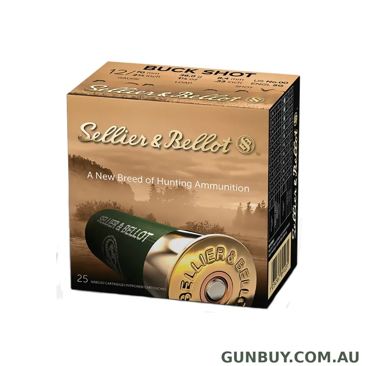 Sellier & Bellot 36g #SG (25pk)
