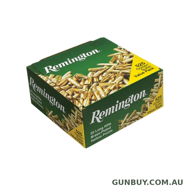 Remington 22LR 36GR HV HP Golden Bullet 1280FPS (525PK)
