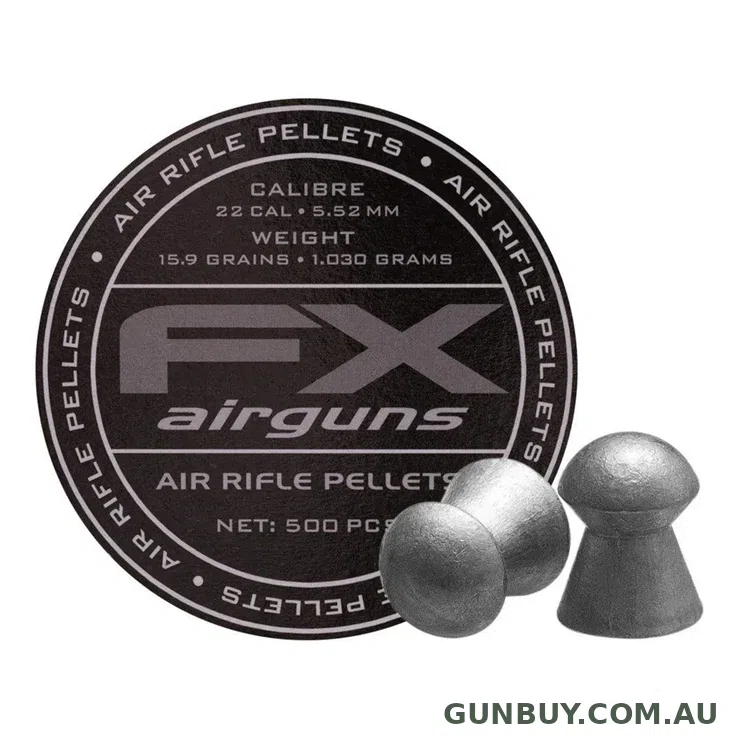 FX AIRGUNS PREMIUM (DIABOLO JUMBO EXACT) 22 PELLETS 15.9GR (500PK)