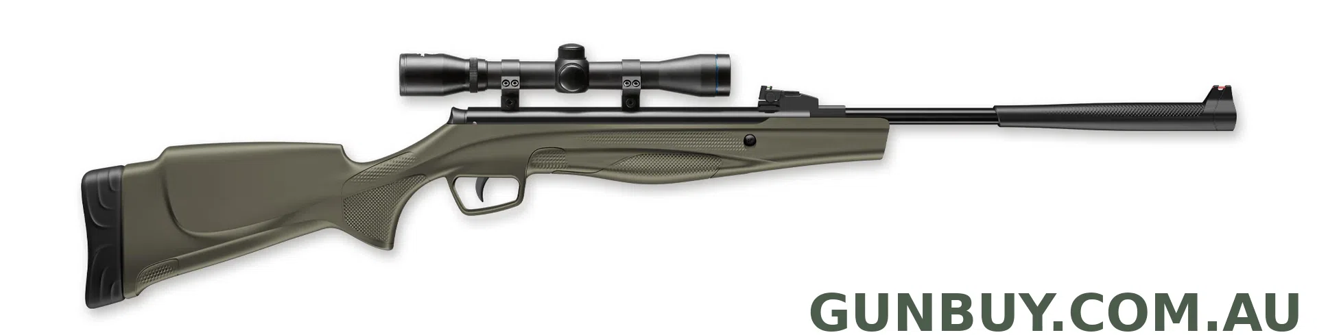 STOEGER RX5 GREEN AIR RIFLE & 4x32 SCOPE