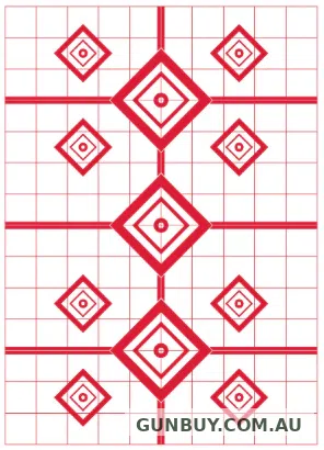 PRO-SHOT PRO SHOT RIFLE 23x25" SIGHT IN TARGET (5PK)