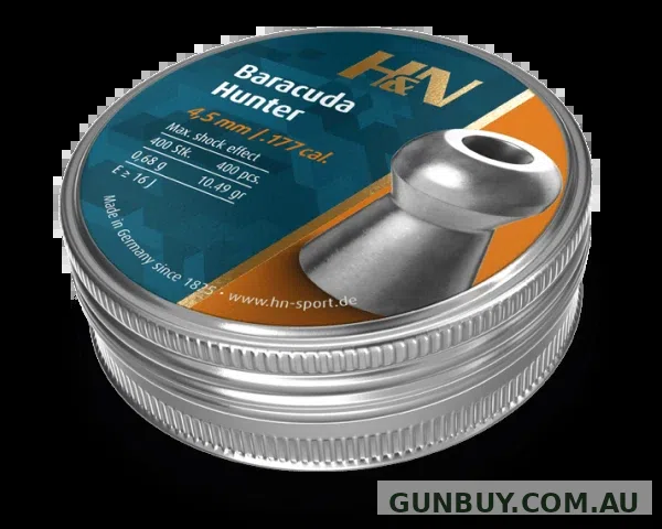 H&N Baracuda Hunter Pellets 10.34gr (Per 400)