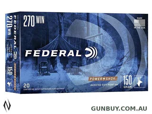 FEDERAL 270 WIN POWER-SHOK