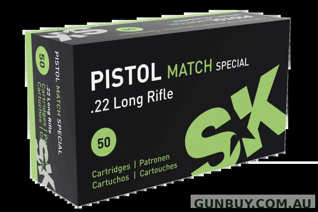 SK 22LR 40GR PISTOL MATCH SPECIAL 955FPS (500PK)