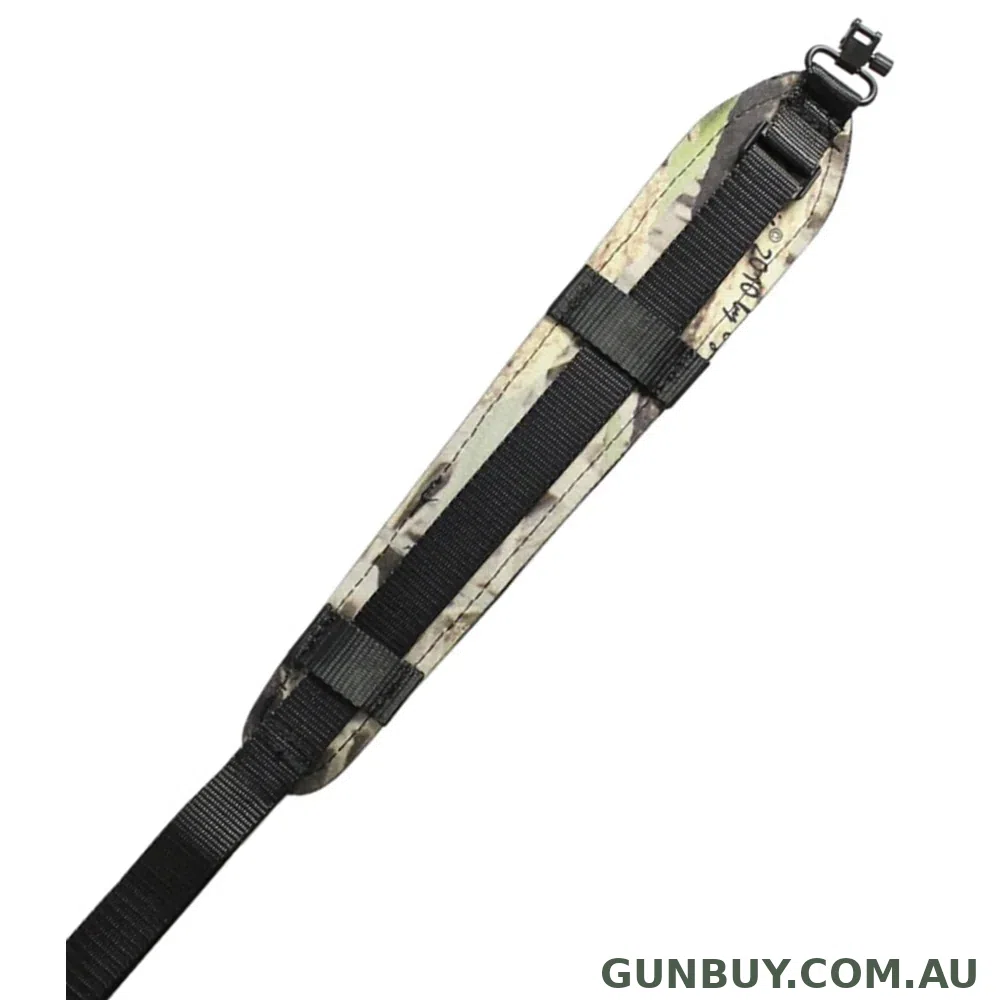 PRO TACTICAL PANTHER CAMO LEATHER SLING W/SWIVELS