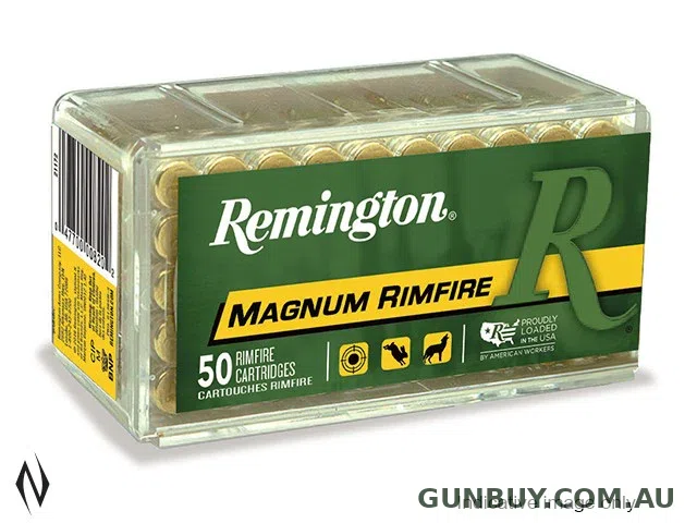 REMINGTON 22WMR 40GR JHP 1910FPS (50PK)