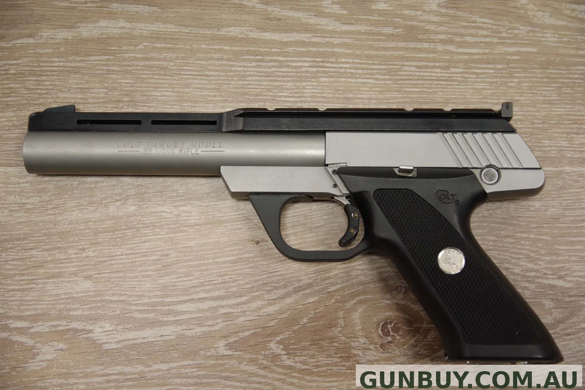 COLT TARGET MODEL SEMI AUTO PISTOL 22LR (BB389)