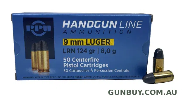 PPU 9MM 124GR LRN