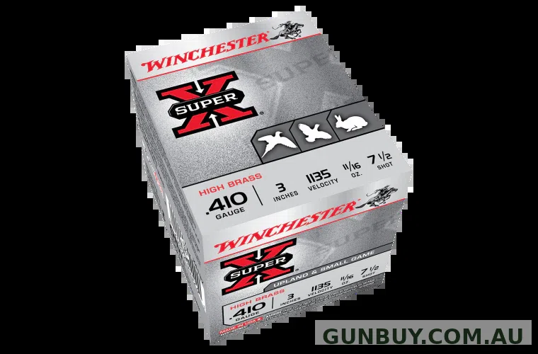 WINCHESTER 410G (NO. 7 1/2) 3" SUPER X HIGH BRASS