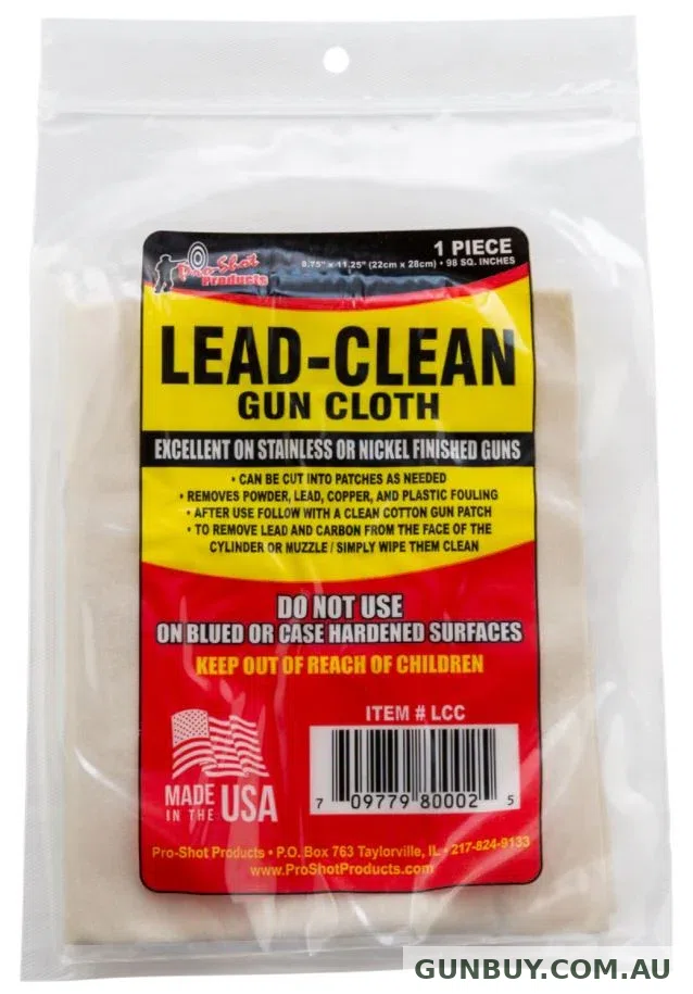 Pro-Shot Lead Clean Gun Cloth