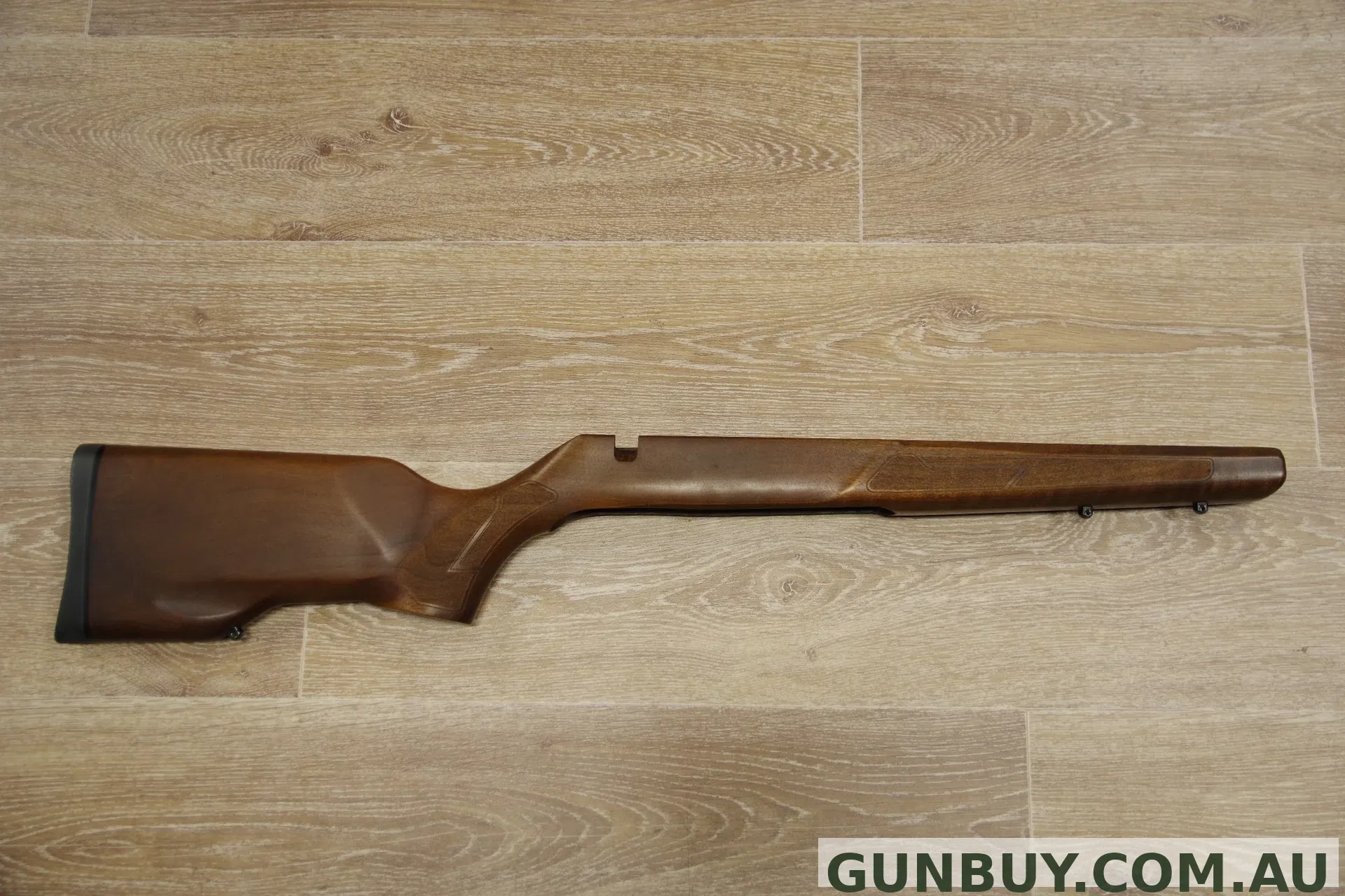 THE ADELAIDE GUN SHOP PTY LTD S/H LITHGOW LA102 TIMBER STOCK (243, 6.5, 308 ETC) (ST137)