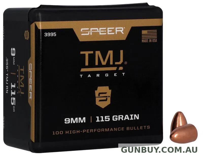 Speer 9MM 115GR TMJ 100PK