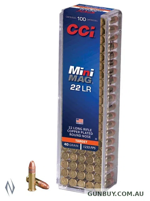 CCI Mini Mag 40gr HV Solid 1235fps (100pk)