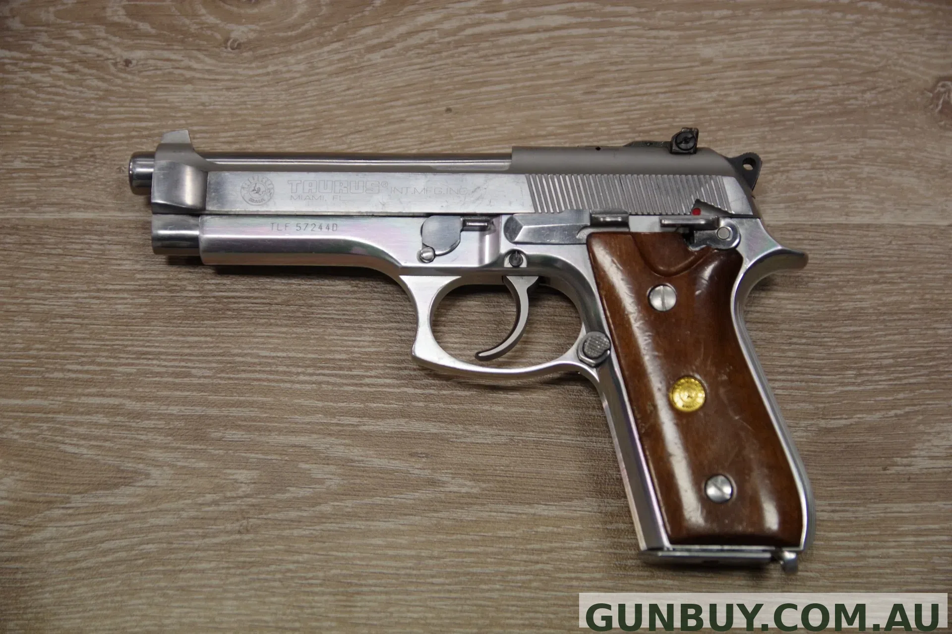 THE ADELAIDE GUN SHOP PTY LTD S/H TAURUS PT99AFS SEMI AUTO PISTOL 9MM (DZ022)