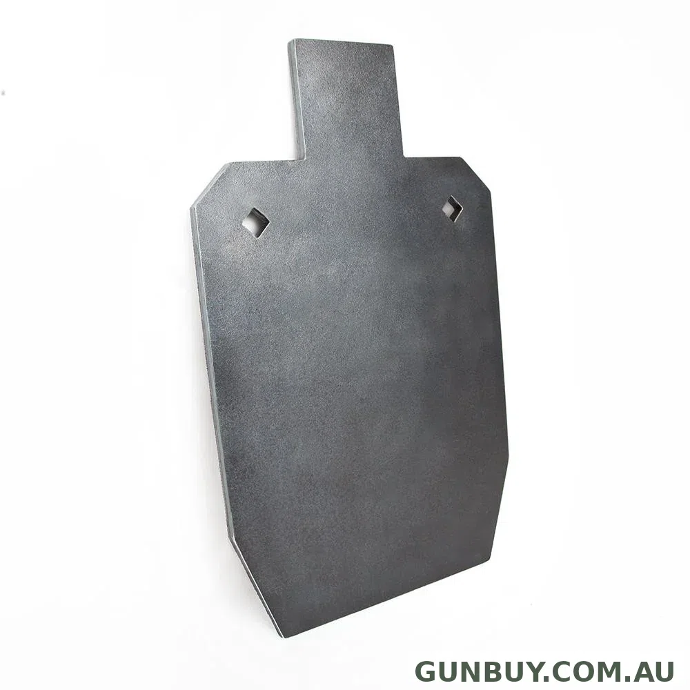 BLACK CARBON 12MM IPSC 50% HALF SIZE SILHOUETTE