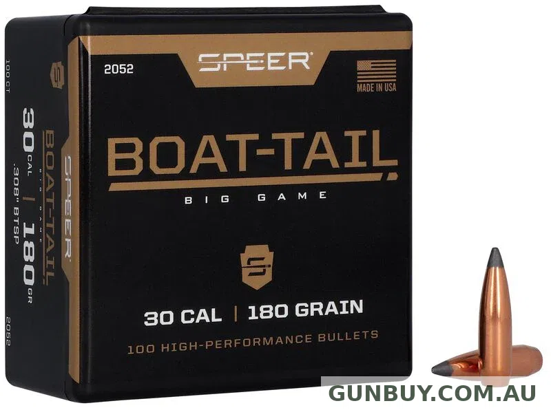 Speer 308 180gr SP Boat Tail 100pk