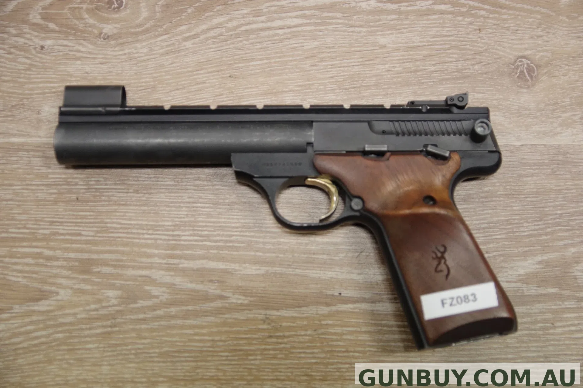 THE ADELAIDE GUN SHOP PTY LTD S/H BROWNING BUCKMARK TARGET SEMI AUTO PISTOL 22LR (FZ083)