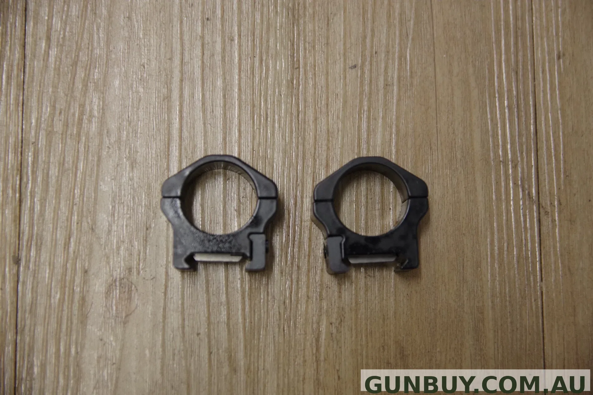 WARNE S/H MAXIMA 25mm STEEL LOW PICATINNY RINGS