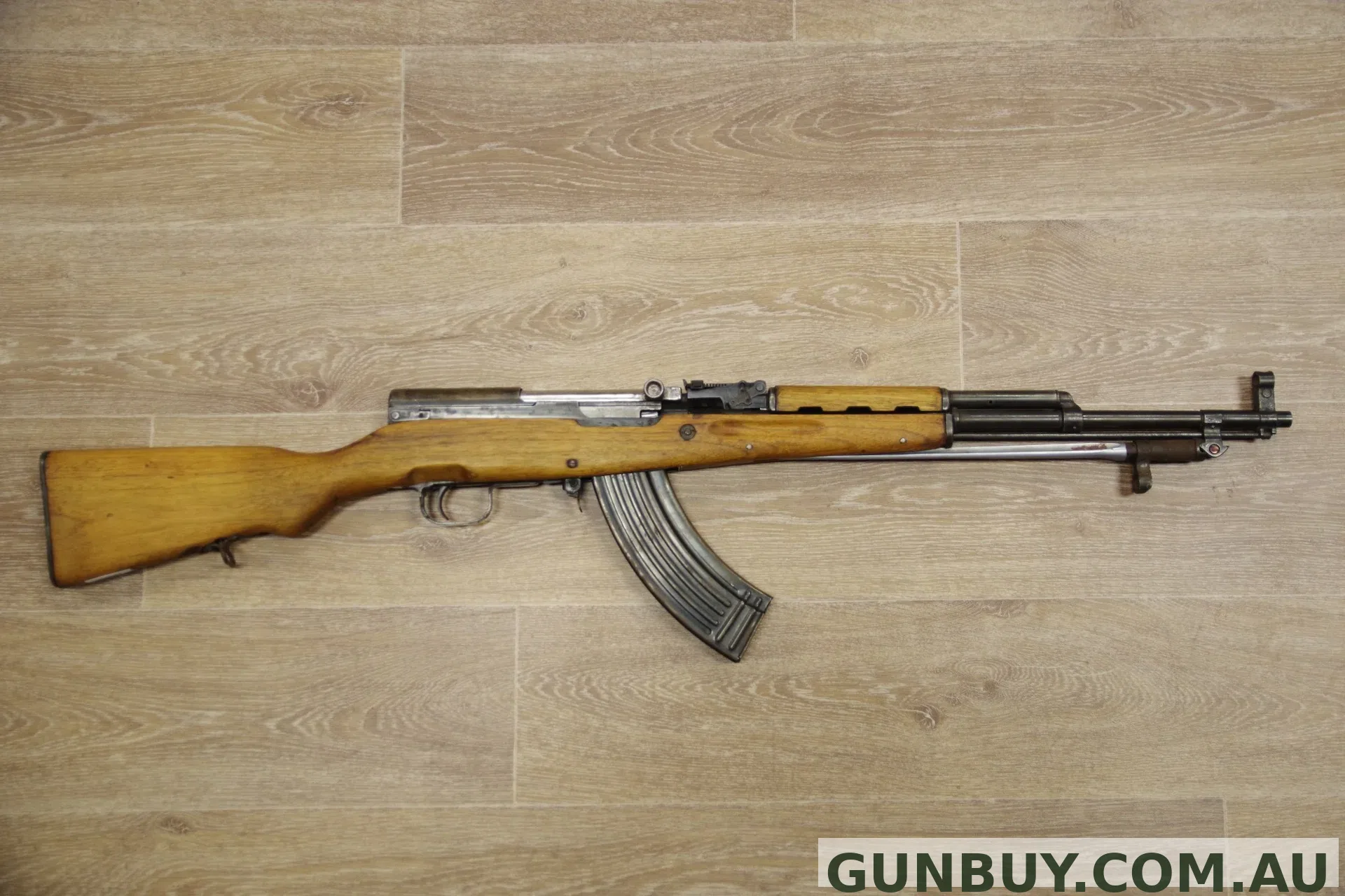 THE ADELAIDE GUN SHOP PTY LTD S/H NORINCO SKS SEMI AUTO RIFLE 7.62x39 (FW861) (D CLASS REQ)