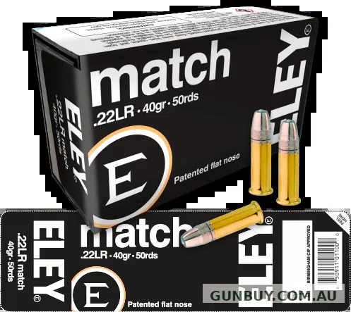 Eley 22LR Match 1070fps (50pk)
