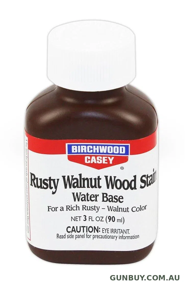 BIRCHWOOD CASEY RUSTY WALNUT WOOD STAIN 3OZ